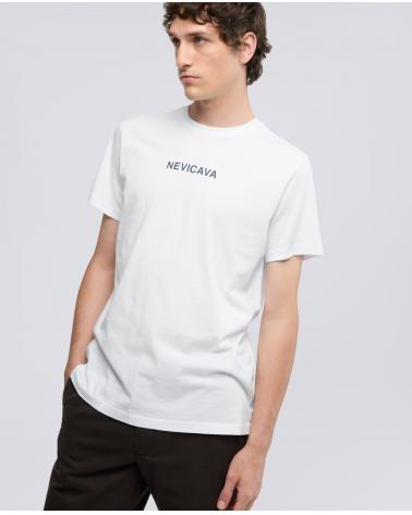 T-SHIRT EN COTON AVEC IMPRIME < NEVICAVA >